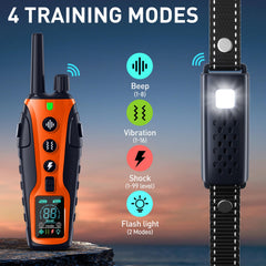 Nikketta remote with 4500ft range ensures quick recall and control.