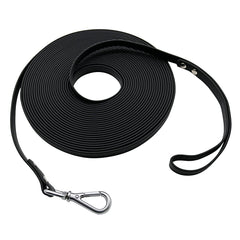 NIMBLE waterproof long dog leash shown outdoors with quick-dry performance.