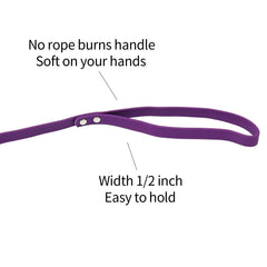 NIMBLE recall training lead with 360-degree swivel for safe training