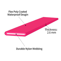NIMBLE waterproof long dog leash 10 ft ideal for beach and outdoor play.
