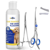Ninibabie ear powder bottle aids moisture control for calmer grooming.