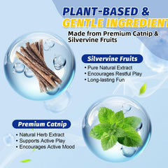 Ninibabie silvervine scent near toys boosts engagement.