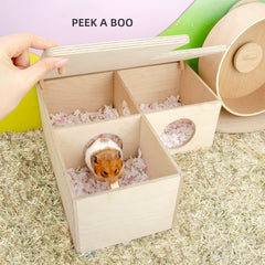 Niteangel birch plywood tunnel construction ensures safe, durable play