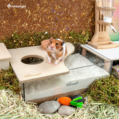 Niteangel easy-clean acrylic bath supports simple maintenance and play.