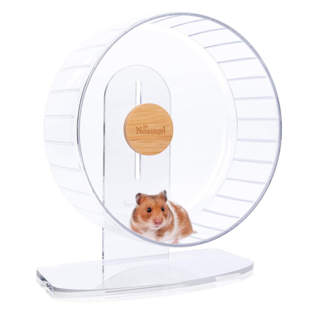 Niteangel Silent Spinner 11-Inch wheel provides quiet exercise for hamsters