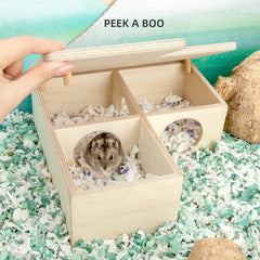 Niteangel removable lid with play platform for quick checks and cleaning