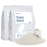 Niteangel Training Litter Potty Sand packaging with blue label, resealable for freshness.