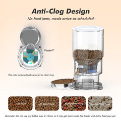 Nityers 5L capacity container shows clear food level at a glance.