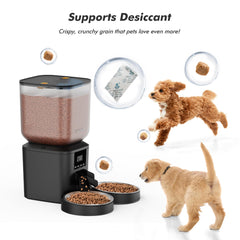 Nityers feeder offers precise portion control up to 50 portions per meal