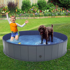Niubya pool with drain plug for quick and easy water drainage