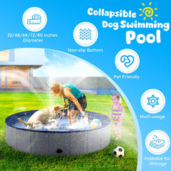 Niubya portable dog pool PVC material highlight for durability