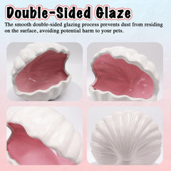 Niuohoy stable ceramic hide stays put as pets climb.
