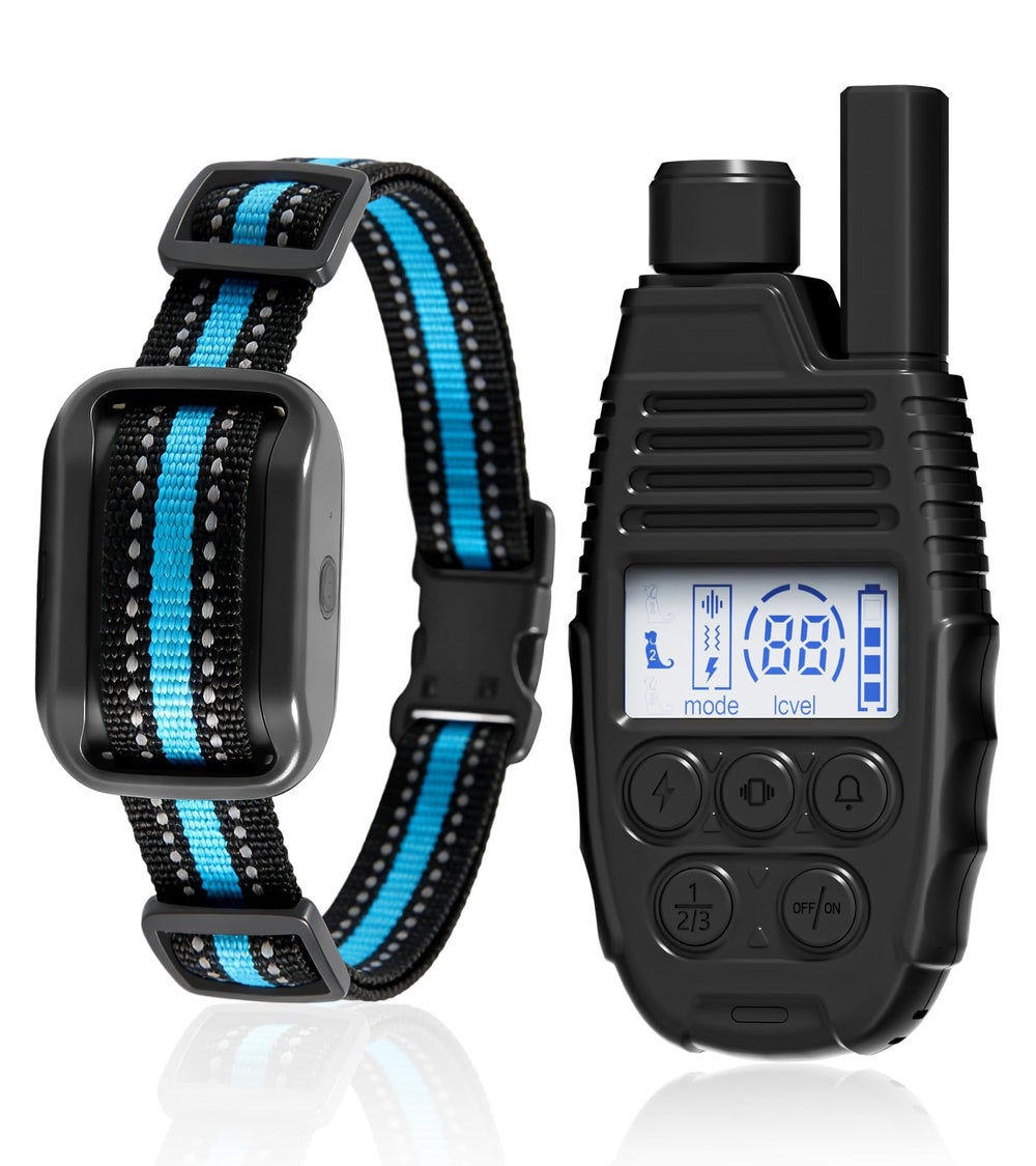 NJJAETKSP Shock Collar 4200ft range for reliable outdoor recall.