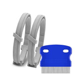 NJKPUYT flea collar for dogs small pack 2 with long-lasting pest protection