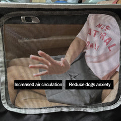 njnj dog car seat cover waterproof material protects seats from dirt and spills