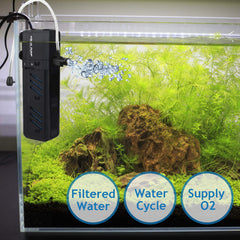 NO.17 compact and quiet motor for discreet operation in tanks.