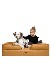 NOAH & PAW XL memory foam bed with cooling gel for enhanced comfort.