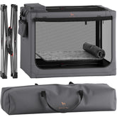 Noah & Paw collapsible crate frame shown for sturdy travel setup.