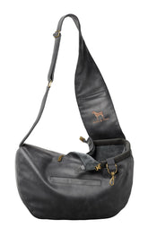 Noah & Paw dog sling general view showcasing compact, stylish small-pet carrier.