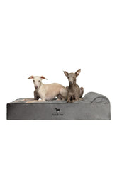 NOAH & PAW Large Dog Bed top view shows full-body support for comfort.