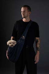 Noah and Paw premium twill fabric for durable, stylish carry.
