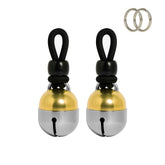 Noble Bells handmade in USA front view shows dual bells for reliable detection