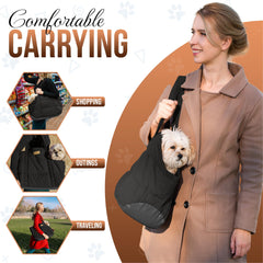 NoblePup lightweight shoulder carrier for hands-free daily use