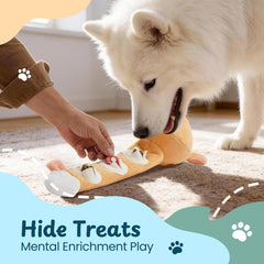 Nocciola treat-compartment design boosts reward-based play and problem solving