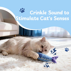 Nocciola durable cat kicker toy built for vigorous kicking and wrestling
