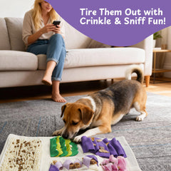Nocciola Durable Dog Toy machine washable for easy cleaning after fetch.