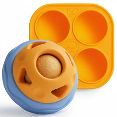 Nocciola enrichment dog toy set with textured chew surfaces for satisfaction