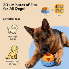 Nocciola interactive feeder puzzle promotes mental engagement during treats