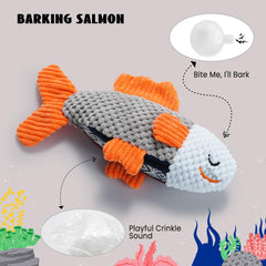 Nocciola ocean sea-shell toy's soft crinkle sound enhances indoor or outdoor play