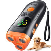 NOIDECE dog bark deterrent with color LCD display supports easy training.