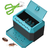 Nomoy Breeding Box front view showing organized insect habitat for easy feeding
