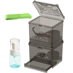 Nomoy Spider Habitat Kit secure lid helps prevent escapes during handling