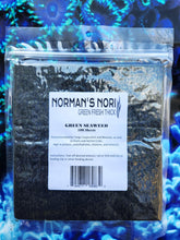 Norman's Nori vacuum-sealed packaging preserves freshness.