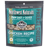 Northwest Naturals packaging shows premium, human-grade ingredients for dogs.