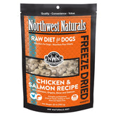 Northwest Naturals Freeze-Dried Chicken Nuggets close-up, high-protein bite for active dogs.