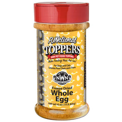 Northwest Naturals freeze-dried egg topper packaging for convenient storage