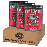 Northwest Naturals Raw Rewards beef liver treats pack 3oz for dogs and cats