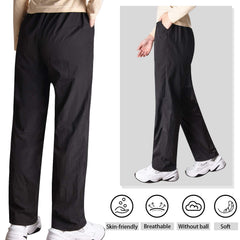 Noverlife grooming trousers stay-dry nylon fabric keeps clothes clean during baths.