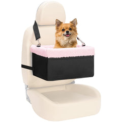 NOVOLAB dog car seat elevated view for safer car rides