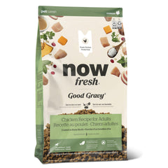 Now Fresh Good Gravy small breed chicken kibble for tiny chewers.