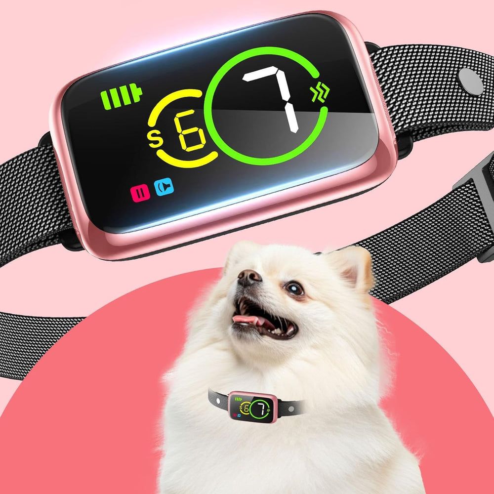 NQQHNN 1S bark collar with beep and vibration for calmer training at home
