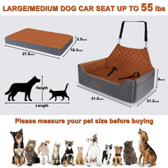 Nrefpun memory foam support provides pressure relief on car rides