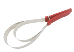 NRTFE shedding blade dog brush focuses on undercoat removal for a shiny coat.