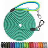 NTR long dog leash with dual swivel hooks for secure training and walking