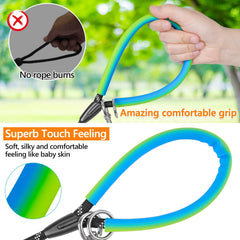 NTR Long Dog Leash strong polyester rope for durable control on hikes