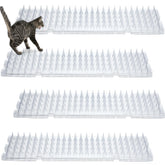 Nuanchu cat deterrent mat spikes on sofa keep cats off furniture.